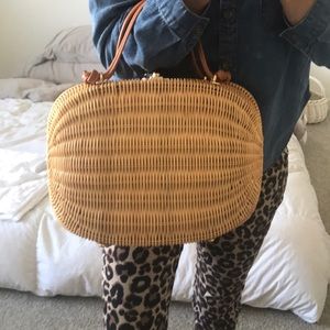 J McLaughlin Basket Bag